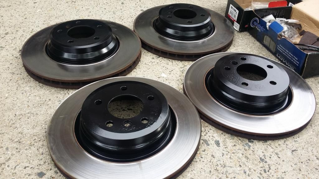 Genuine OEM BMW Rotors and Pads